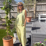 Romy Linen Mix Pistachio Co ord